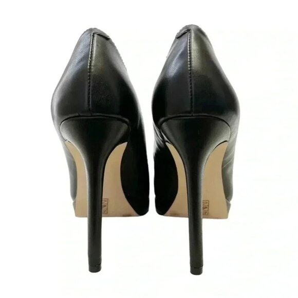BCGBeneration Pumps Pointy Toe Platform High Heel Stilettos Black Court Shoes 7 - Picture 8 of 16
